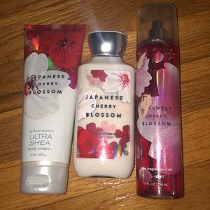Bath and Body Works Japanese Cherry Blossom Set